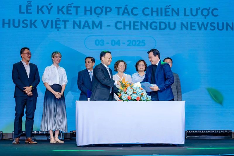 新朝陽與Husk Vietnam達成戰略合作,加速東南亞綠色農業布局