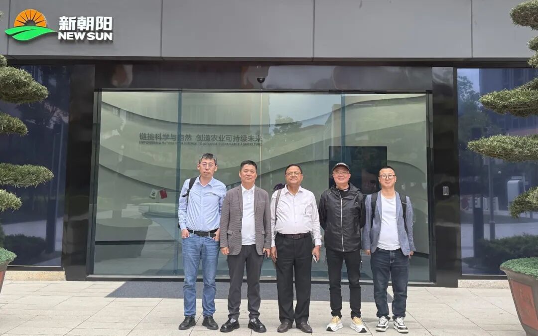 印度Crystal Crop Protection Limited榮譽主席到訪新朝陽